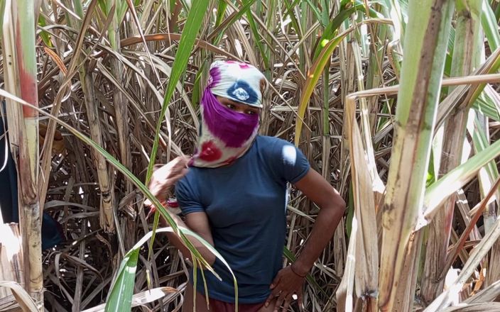 Indian Hijraji: Sugarcane Field Full of Greenery and Today It's Was Fun