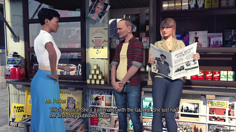 Joystick Cinema: Jessica O'neil की कठिन खबर - (pt 04) - दृश्य उपन्यास