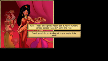 Cartoon Play: Iris quest Jasmine Aladdin część 2 - Jafar i jego suka Jasmine