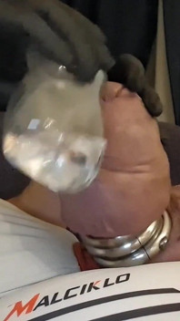 Meu pau de silicone Megagrpte Vai Espirrar