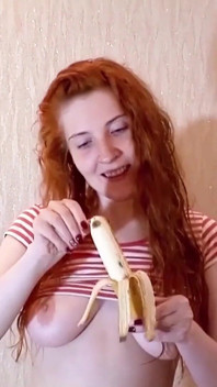 Zabawa z bananem