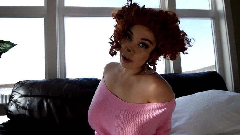 Little Puck: MILF královna Peg Pete: Goofy Film Cosplay