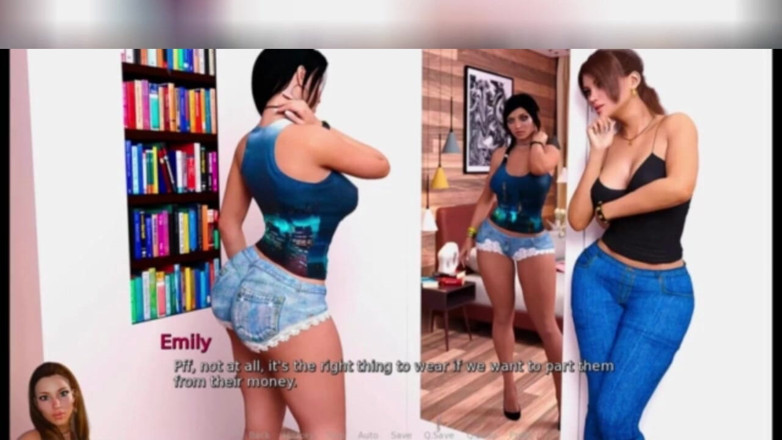 3DXXXTEEN2 Cartoon: Anna is introduced to strip poker, 3d porn cartoon sex