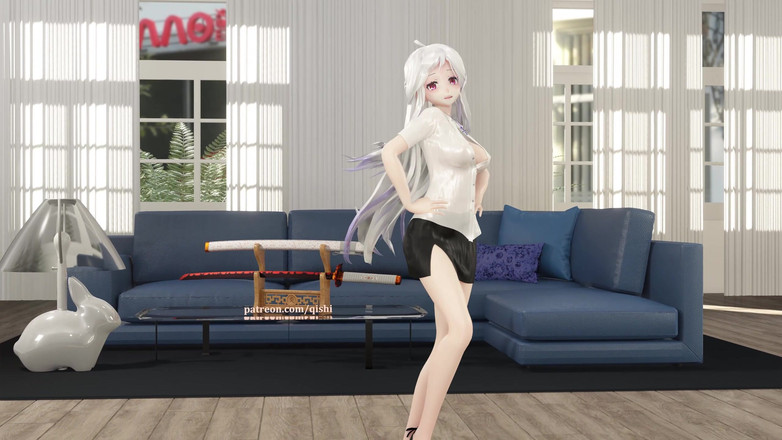 MikuMotion: [mmd] ジーニーのオフィスレディ制服