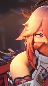 Yae Miko Worship's Your Cock and Kisses It Teasing You Genshin Impact 60 Fps HD