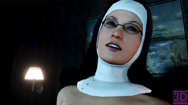 3DHentaiBeauties: Pantyhose goddesses - paha - footjob - tante seksi - biarawati