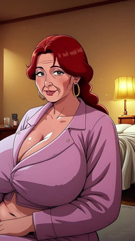 Ai MILF zrzky doma