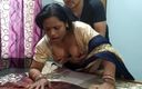 Pop mini: Trishala hace sexo caliente en sari de seda - sexo indio