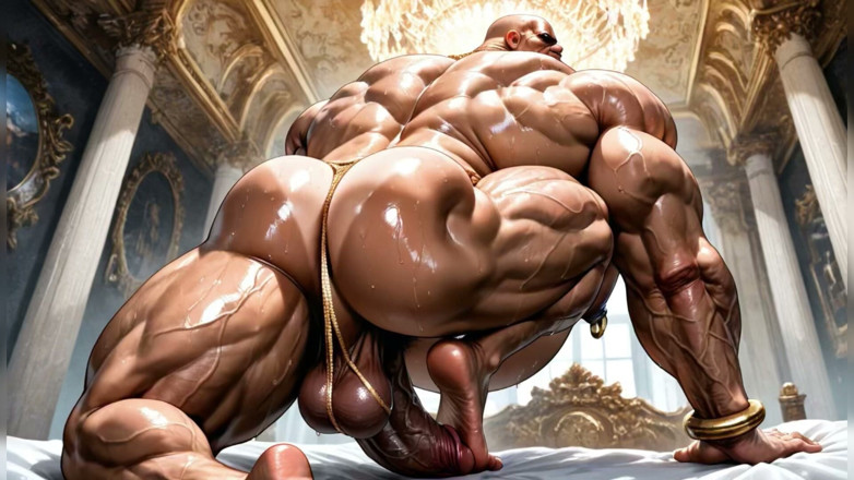 Bosss: Fat Huge Dick BBC Solo Cum