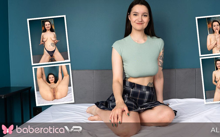 Baberotica VR: Alisa Horáková má velká povislá prsa a nadrženou těsnou kundičku