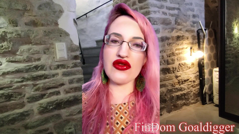 FinDom Goaldigger: Lihat saja mataku!