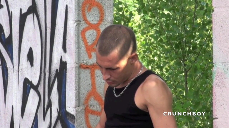 Raw French Bad boys: Twink açık havada gezerken meraklı seyx gerçek heteroseksüel oğlanı sikiyor