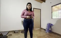 Stepson Cuming on Stepmom Tits