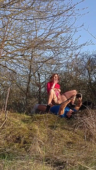 Behind the Scenes of MILF Julia North Anal Fucked Outdoor at Grand Canyon Prague