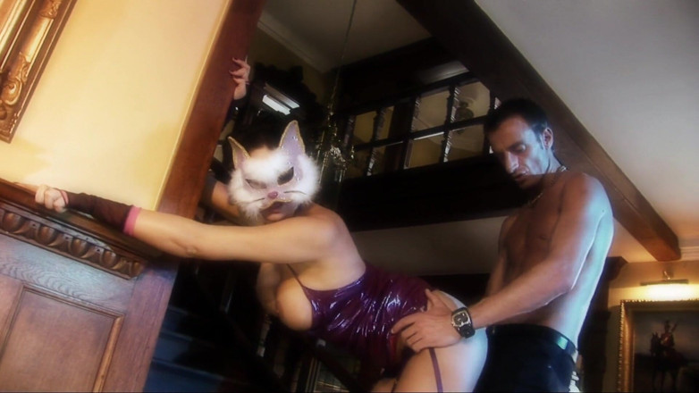 Babe Stars: Kinky stud fucks a hot babe in a cat mask...
