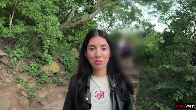 Katty West: Jalan Cum Gila Di Taman Awam Penuh Orang - Upskirt Terbuka...