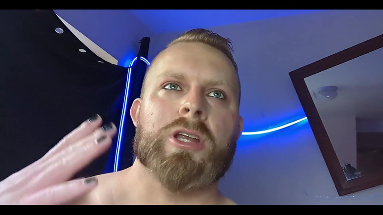 WolfgangWhite: 할로윈 스페셜 POV 롤플레이 - 내 비명 가면을 쓰고 얼굴 바로 앞에서 존나게 쳐내려