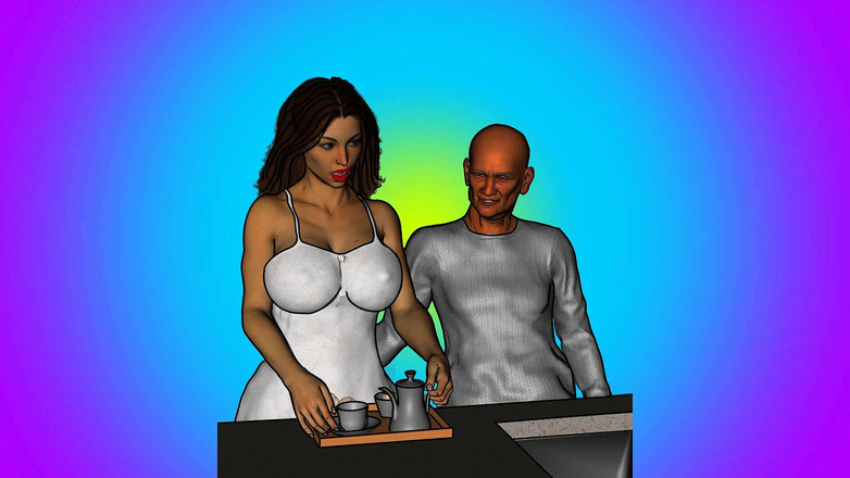 Dirty GamesXxX: Pár má duet lásky a chtíče: paroháč sdílí svou ženu se...