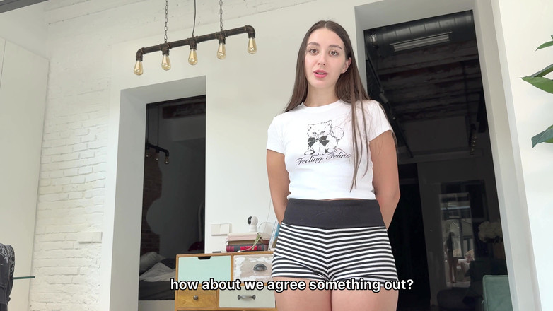 Sugary Kitty: I Seduced Step Sis Blowjob Me but She Give Her...