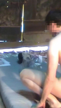 Naked Clear Sex Doll Fuck in a Barn