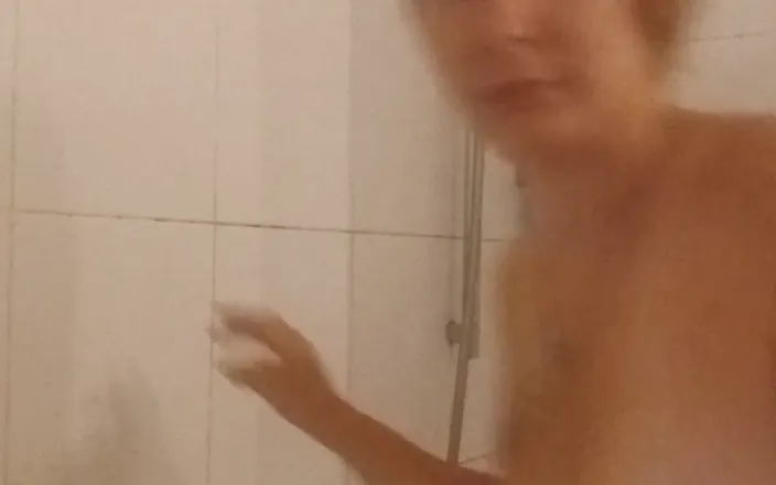 Maleficient: In shower - totally naked