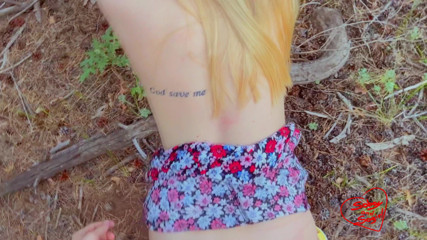 SOboyandSOgirl: Sexo arriscado em uma floresta conífera - tão boyand assim menina