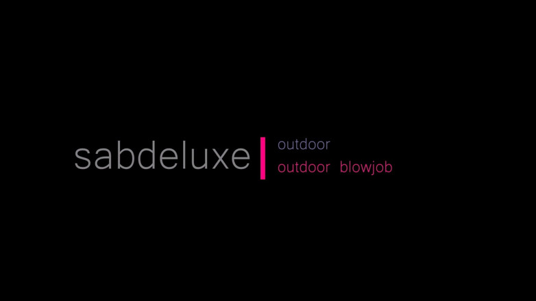 Sabdeluxe: อมควยนอกบ้านกับสาวใส่รองเท้าส้นสูง
