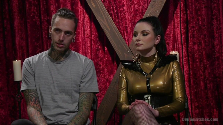 Divine Bitches by Kink: Disobedient Masturbating Slave Punished and Fucked with a Fat Cock