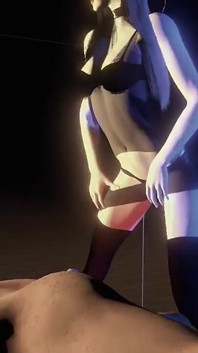 Hentai 3d (v35)- berkongkek dengan dua awek miang
