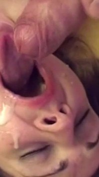 Bound Blonde Stretched Wide by Masked Stud in Rough Play
