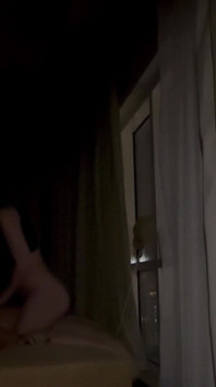 A Young Boy Fucks His Slender Stepmother in a Hotel Room