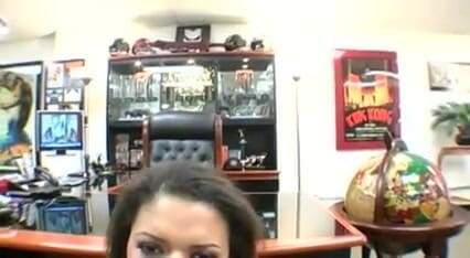 Miami Reality: Beautiful ebony bounces big tits while riding a BBC
