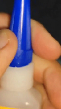 Super Hot Glue Secures the Dick to the Cock Ring.