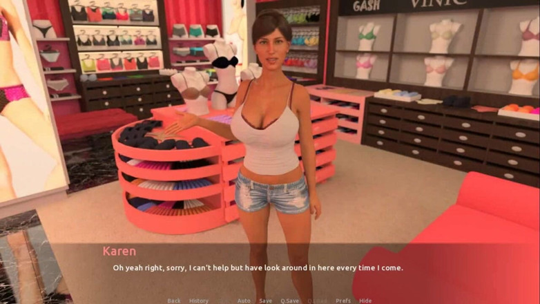 Dirty GamesXxX: DER BESUCH: Sexy MILF im bekleidungsgeschäft ep.25
