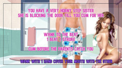 Campsissyboi: ENDAST LJUD - Din kåta styvsyster låter dig inte lämna toaletten...