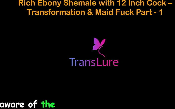 TransLure: English Audio Sex Story Rich Ebony Shemale with 12 Inch Cock -...