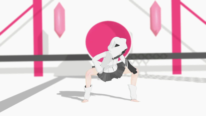 Smixix: Azumaim Loki Hentai MMD 3D, couleur de cheveux blanc, édition Smixix