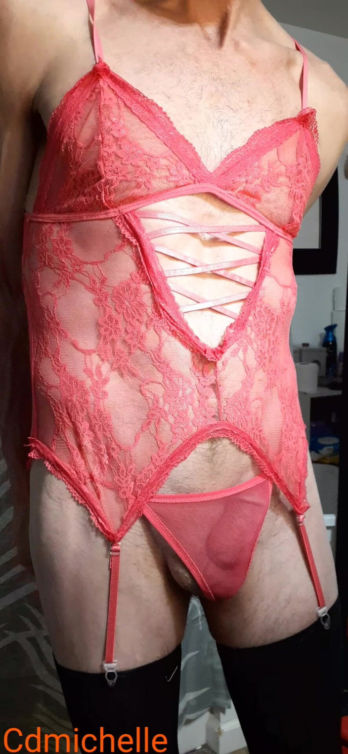 Sexy crossdresser wearing lingerie everything sexy: Cdmichelle miluje Crossdress v mnoha různých věcech