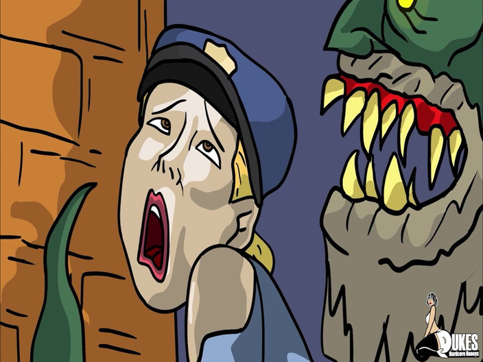 Dukes Hardcore Honeys: सेक्सी काला एजेंट अपने कॉस्मिक बेबी डैडी से सभी छेदों में लेता है