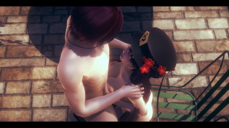 HentaiTubes: Genshin Impact hentai - Hu Tao boobjob y anal con preñada...