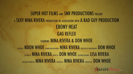 Super Hot Films: Zenci fahişe bağlı ve yüzünü sikiyor / Nina Rivera