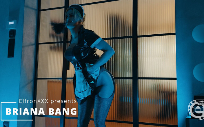 ElfronXXX: 放尿メイドのブリアナが犯され、全身に潮吹きされた