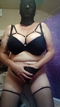 Traje de domina, ropa, palabrotas