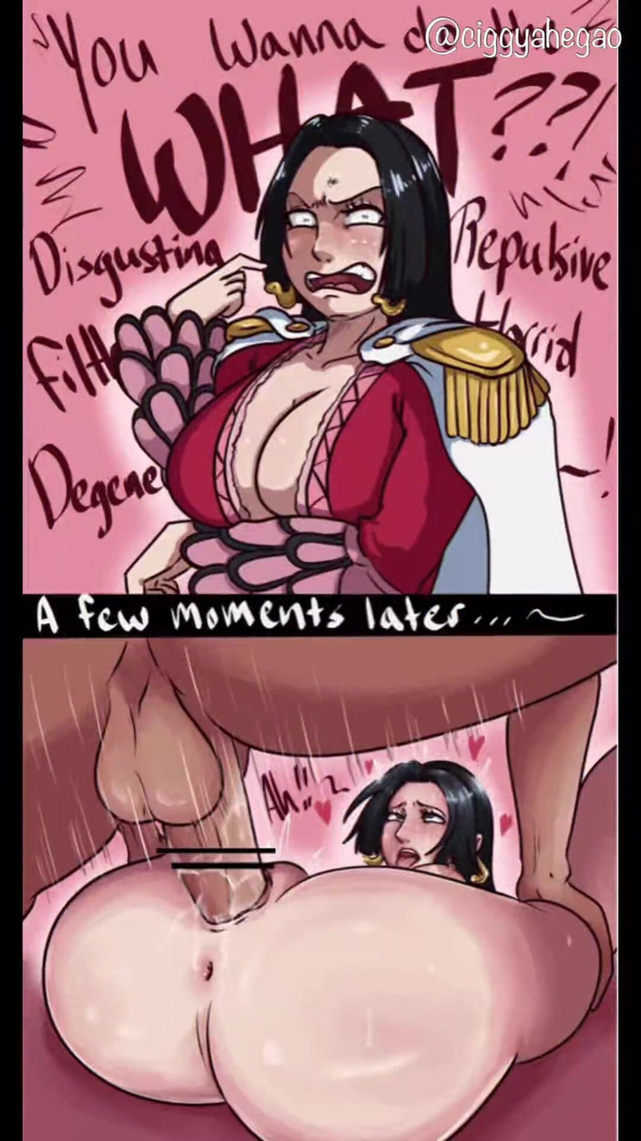 CiggyAhegao: Mero LoveBeam - Боа Hancock трахнули до грязного двойного кримпая 65 см, мини секс-кукла Kemelias