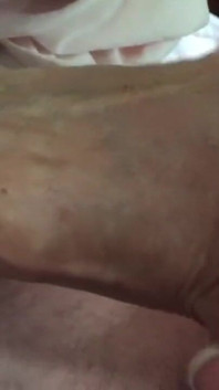 Stepaunt Annette Talks While Giving High Arch Footjob