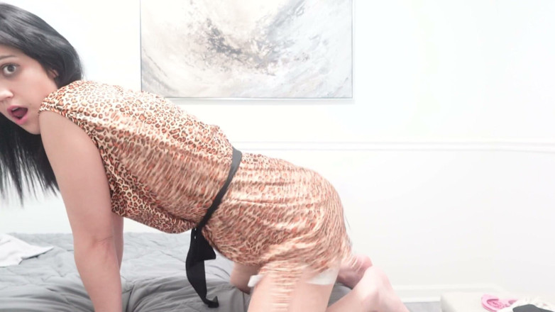 Tied_Tales: Devyn's Primal Cavegirl Jerk off Instruction - POV Savage Seduction Awaits!