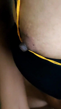 Indian Desi Wife Husband First Ever Long Fuck in Kitchen Sucking Cock Licking Boobs