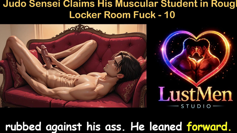 LustMen: Poveste de sex audio homosexual - Judo Sensei își revendică eleva musculară în...