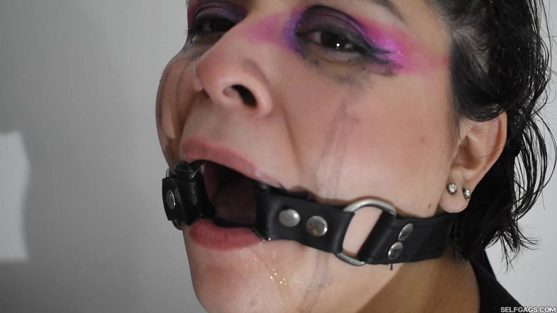 Selfgags Latina Bondage: Slut Training in Progress