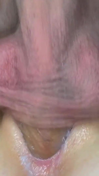 He Thought He Pulled Out, but He Filled Her Pussy with Warm Cum! Double Cumshot!